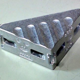 Perfil aluminio ranurado 40x80 ranura 10 - Mundoperfil