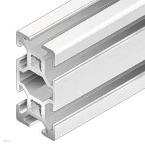 Perfil de aluminio ranurado 20×40