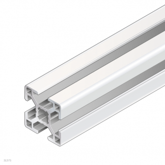 Perfil de Aluminio ranurado 3030 para pequeñas construcciones mecanicas