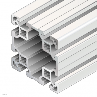 perfil de aluminio estructural 20x20 - Ripipsa