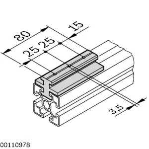 3842523205 Patín, centrado plano 2