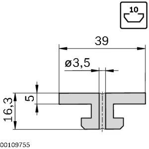 PATIN N10 FLACH 3842530329 plano 1